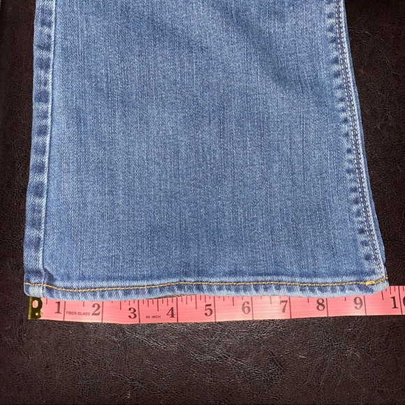 American Eagle Stretch Artist Wide Leg Jeans Size 8 - Picture 10 of 11